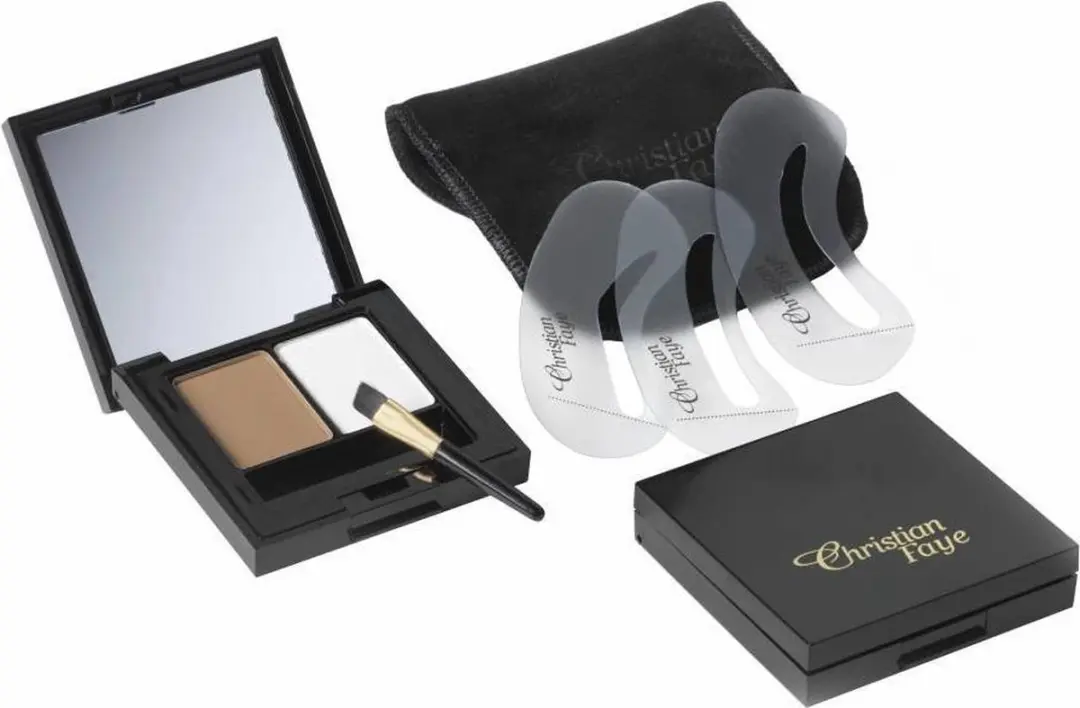 Christian Faye Duo Highlighter Medium Brown