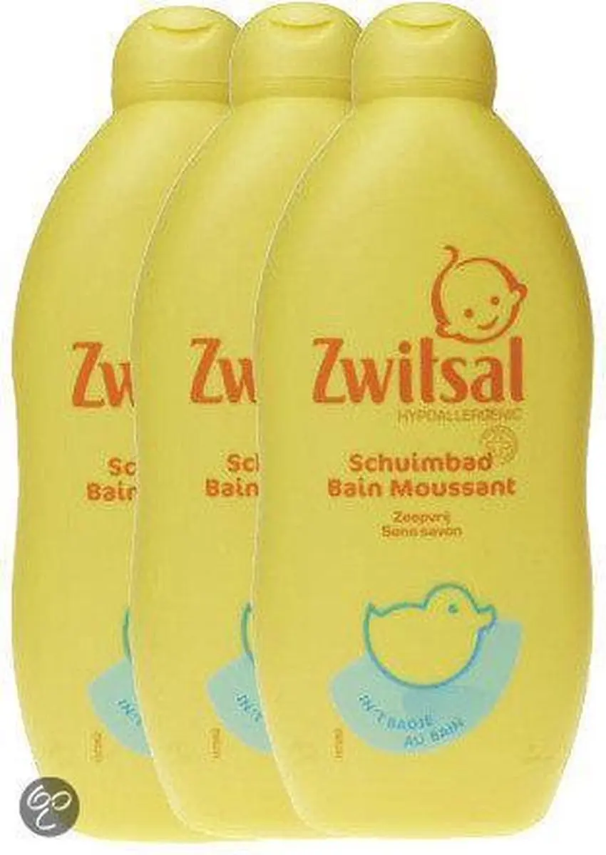 Zwitsal Schuimbad 3x400ml
