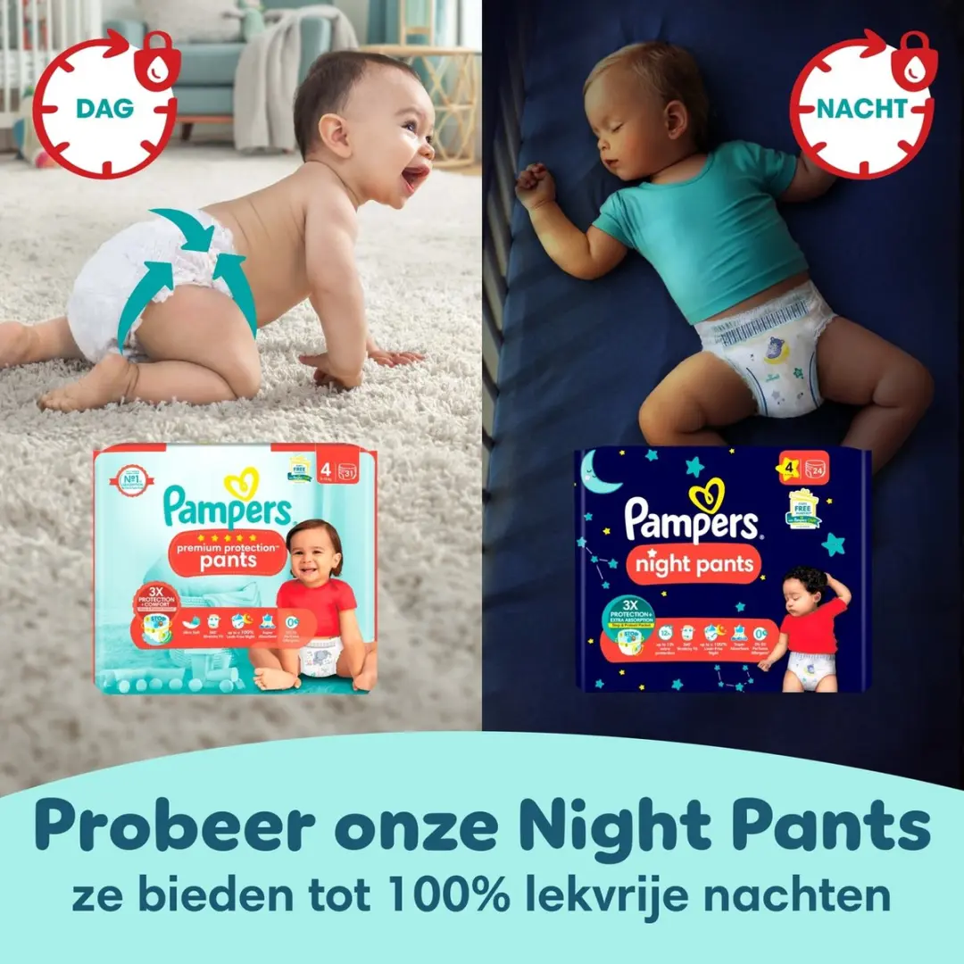 Pampers Premium Protection Pants Maat 4 - 84 Stuks