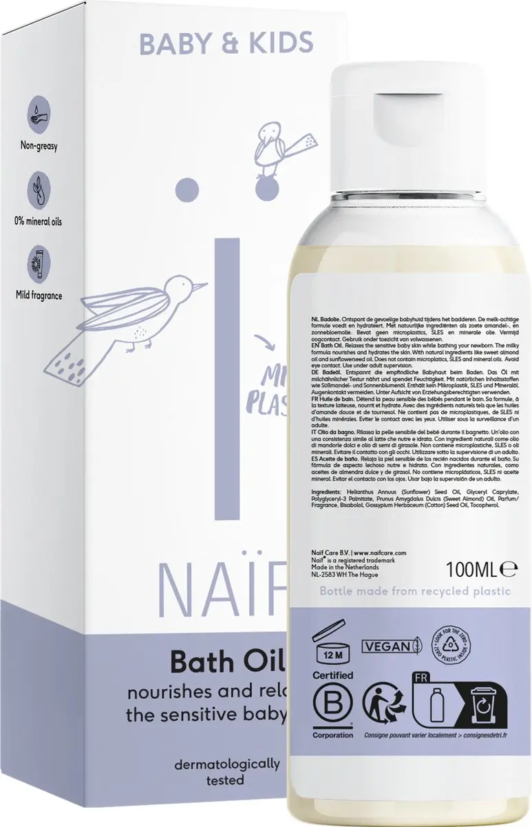 Naïf Milde Badolie 100ml