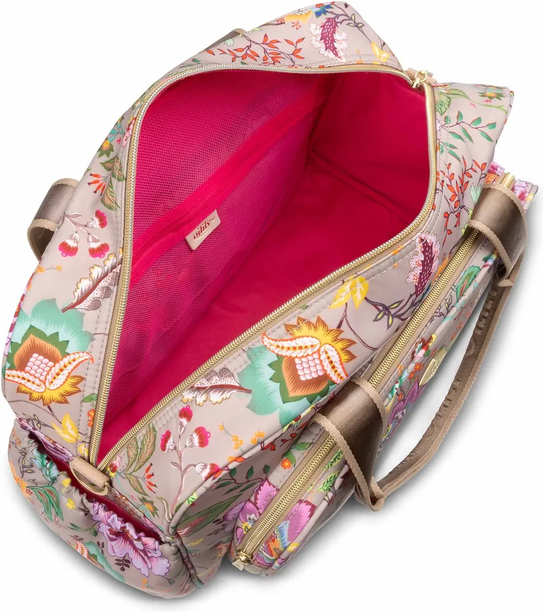 Oilily Color Bomb Luiertas - Verschoonmatje - Bruin - afbeelding 6 van 6