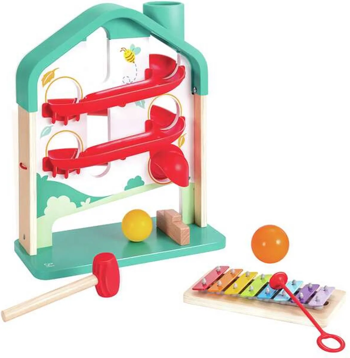 Hape Melody Mansion Ballenloop - Multicolor