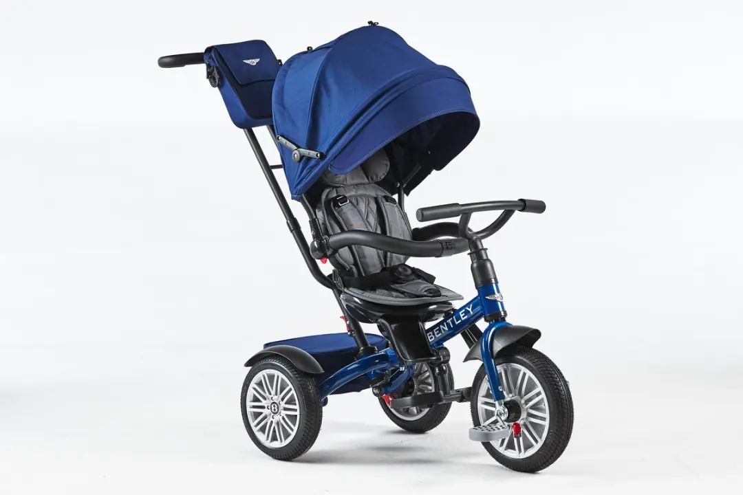 Bentley Trike 6-in-1 Driewieler Buggy - Sequin Blue