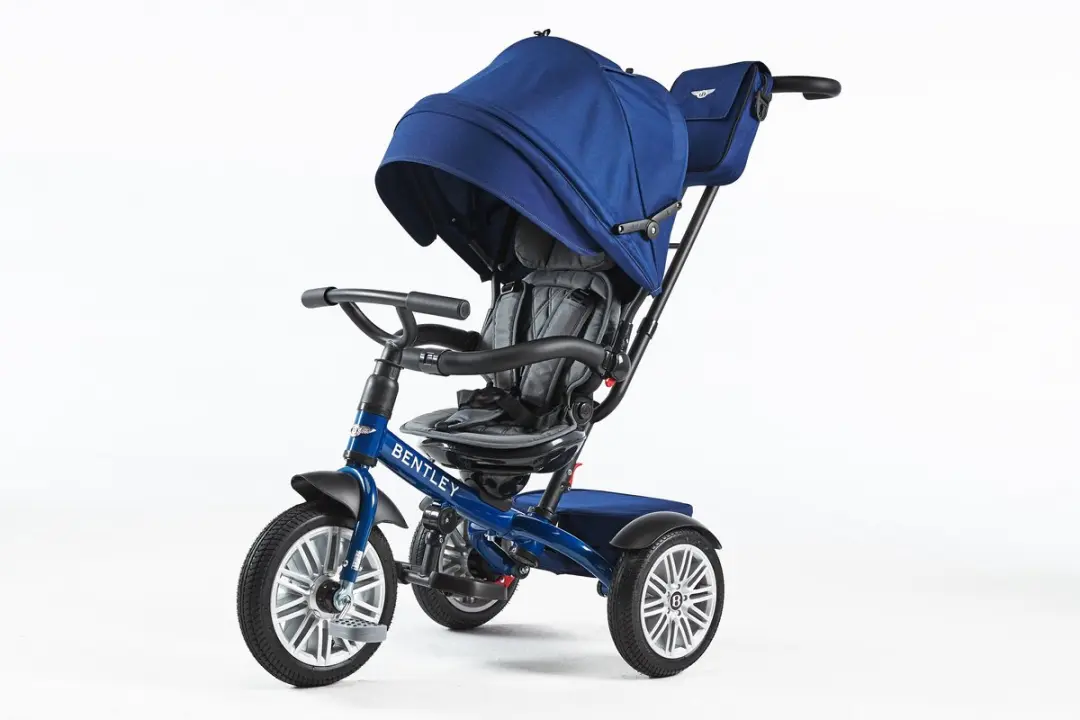 Bentley Trike 6-in-1 Driewieler Buggy - Sequin Blue