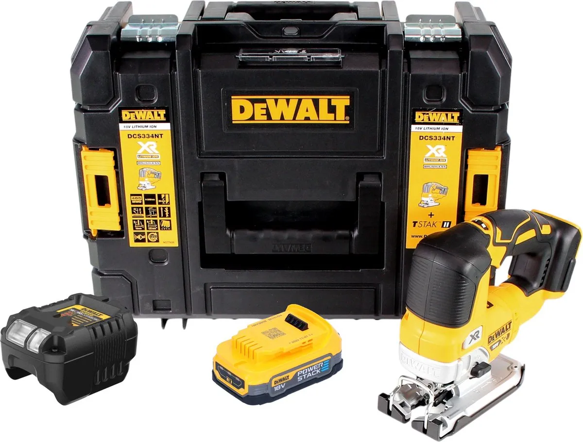 DeWalt DCS334NT Pendeldecoupeerzaag 18V - zonder accu/oplader