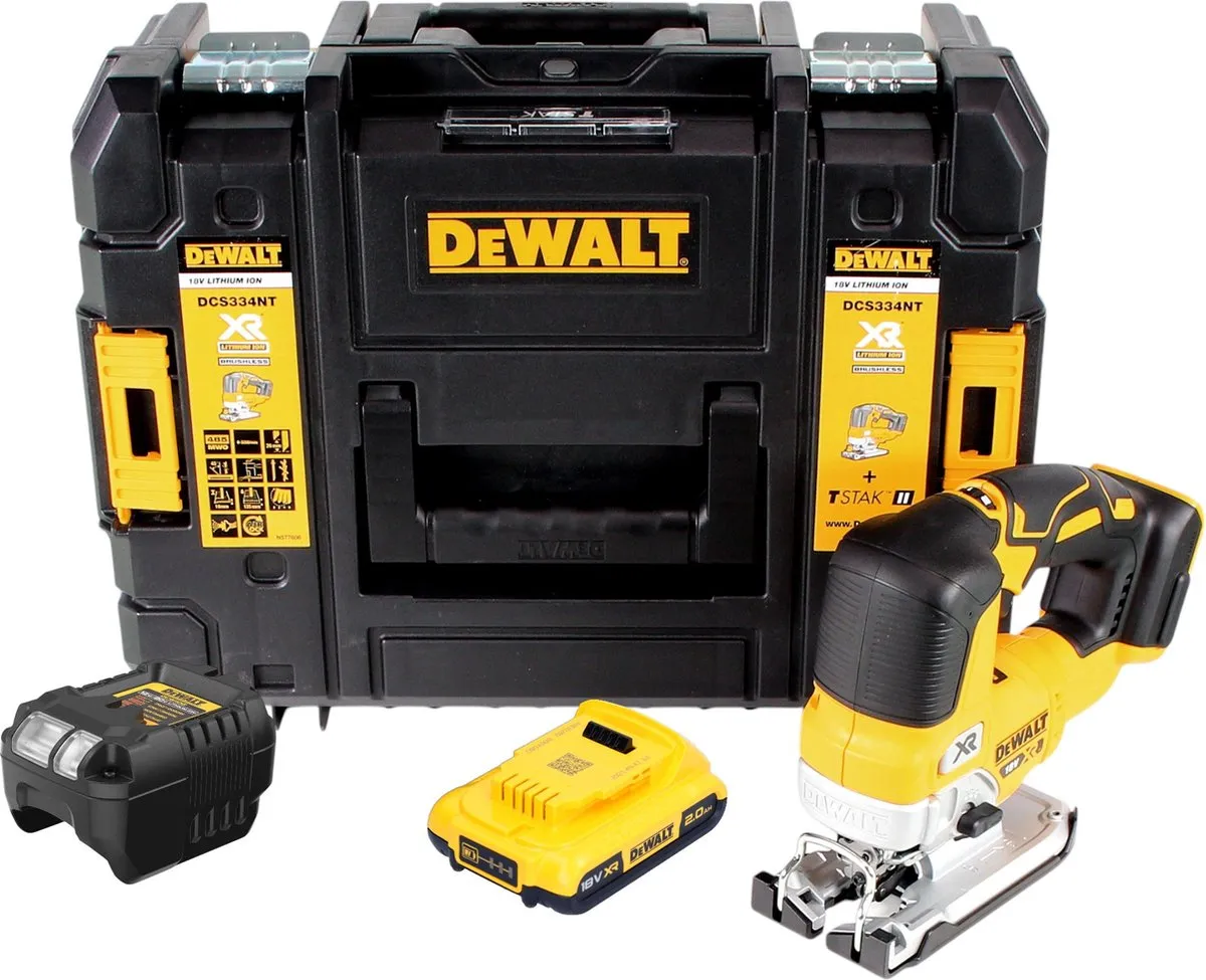 DeWalt DCS334NT Pendeldecoupeerzaag 18V