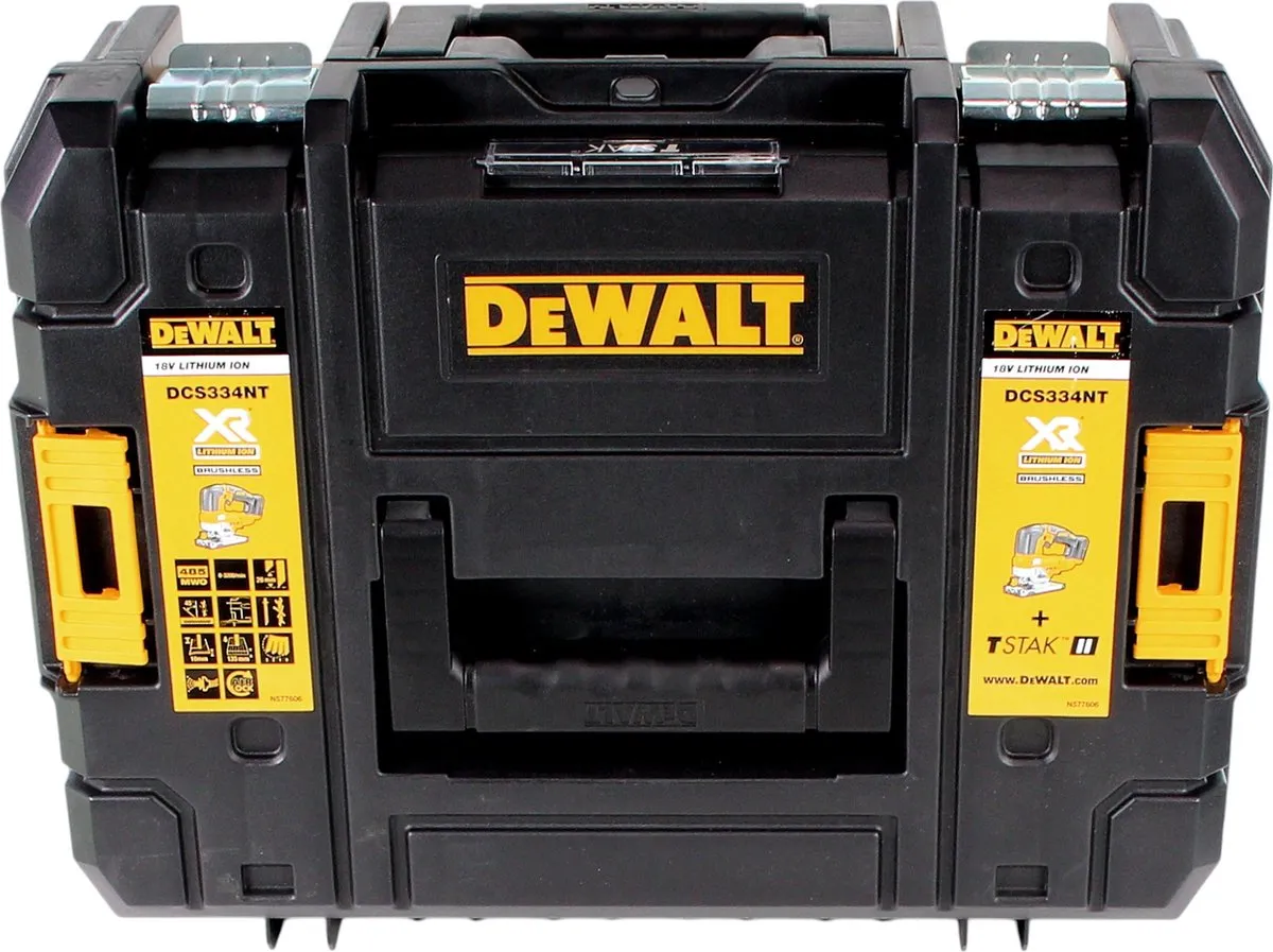DeWalt DCS334NT Pendeldecoupeerzaag 18V - zonder accu/oplader