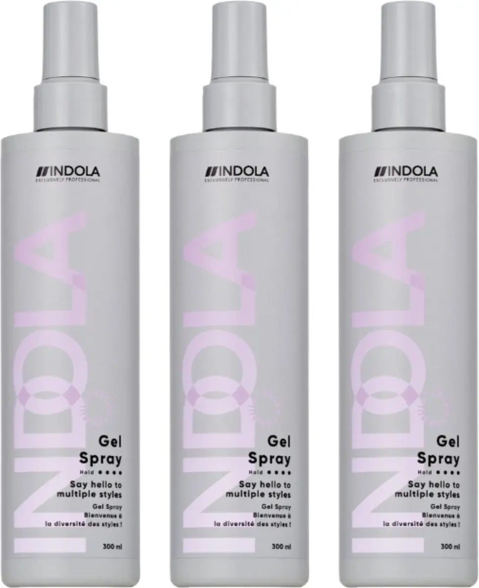 Indola Finish Gel Spray 3x300ml