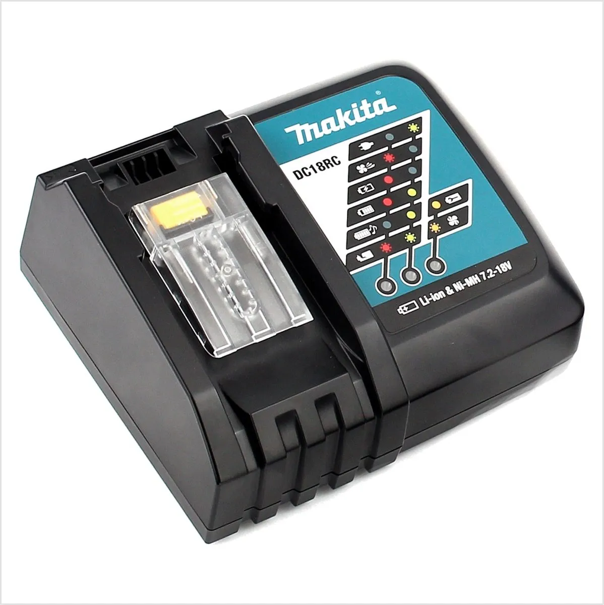 Makita DVC 350 RF Stofzuiger 18V - 2x 3.0Ah Accu + Lader