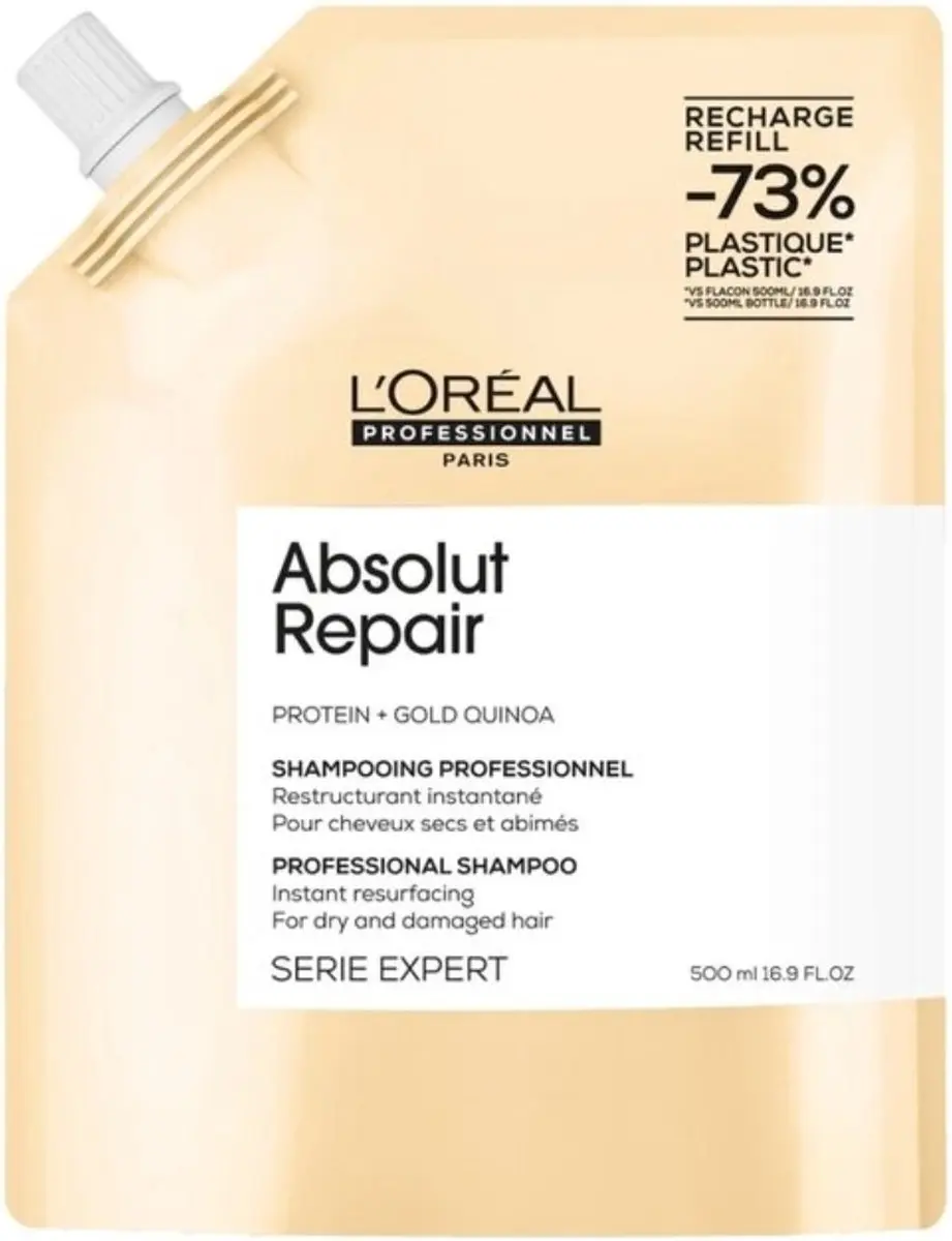 L'Oréal Professionnel Absolut Repair Shampoo Navulverpakking 500ml