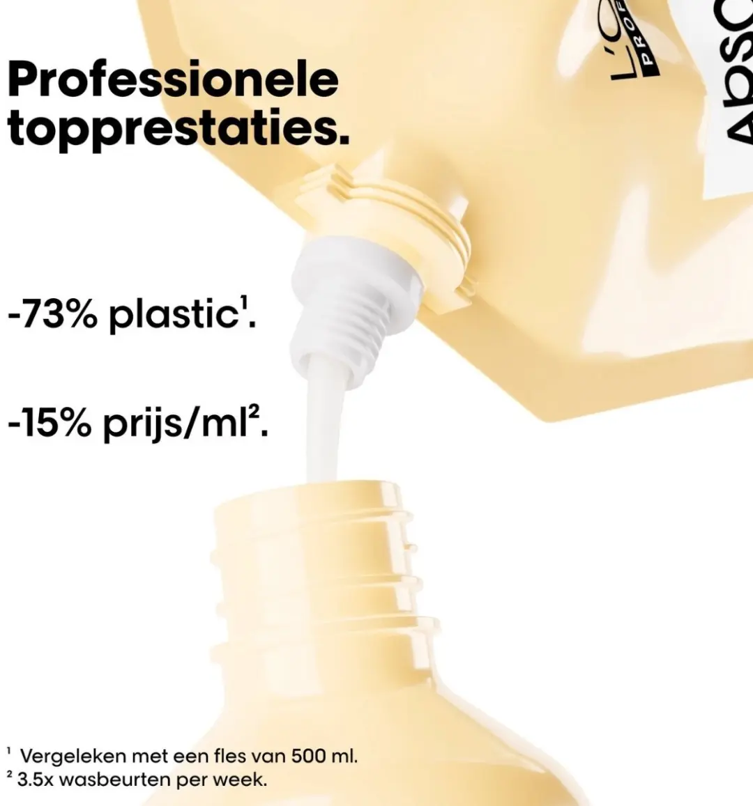 L'Oréal Professionnel Absolut Repair Shampoo Navulverpakking 500ml
