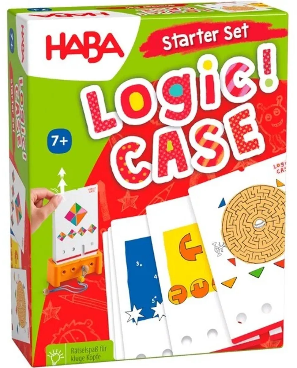 Haba LogiCASE Starter Set - Denkspel 401016 - Multikleur - afbeelding 6 van 6