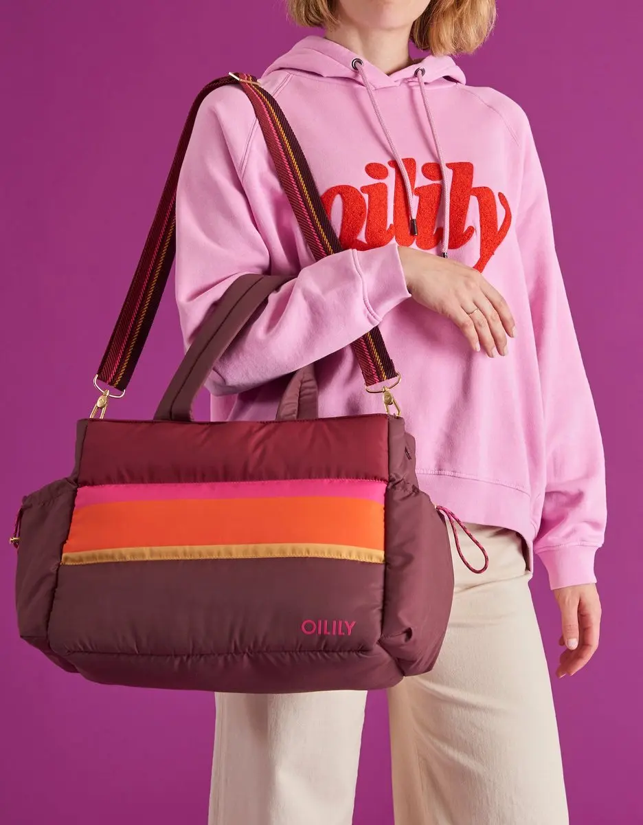 Oilily Bobo Crossbody Luiertas - Waterafstotend - Bruin