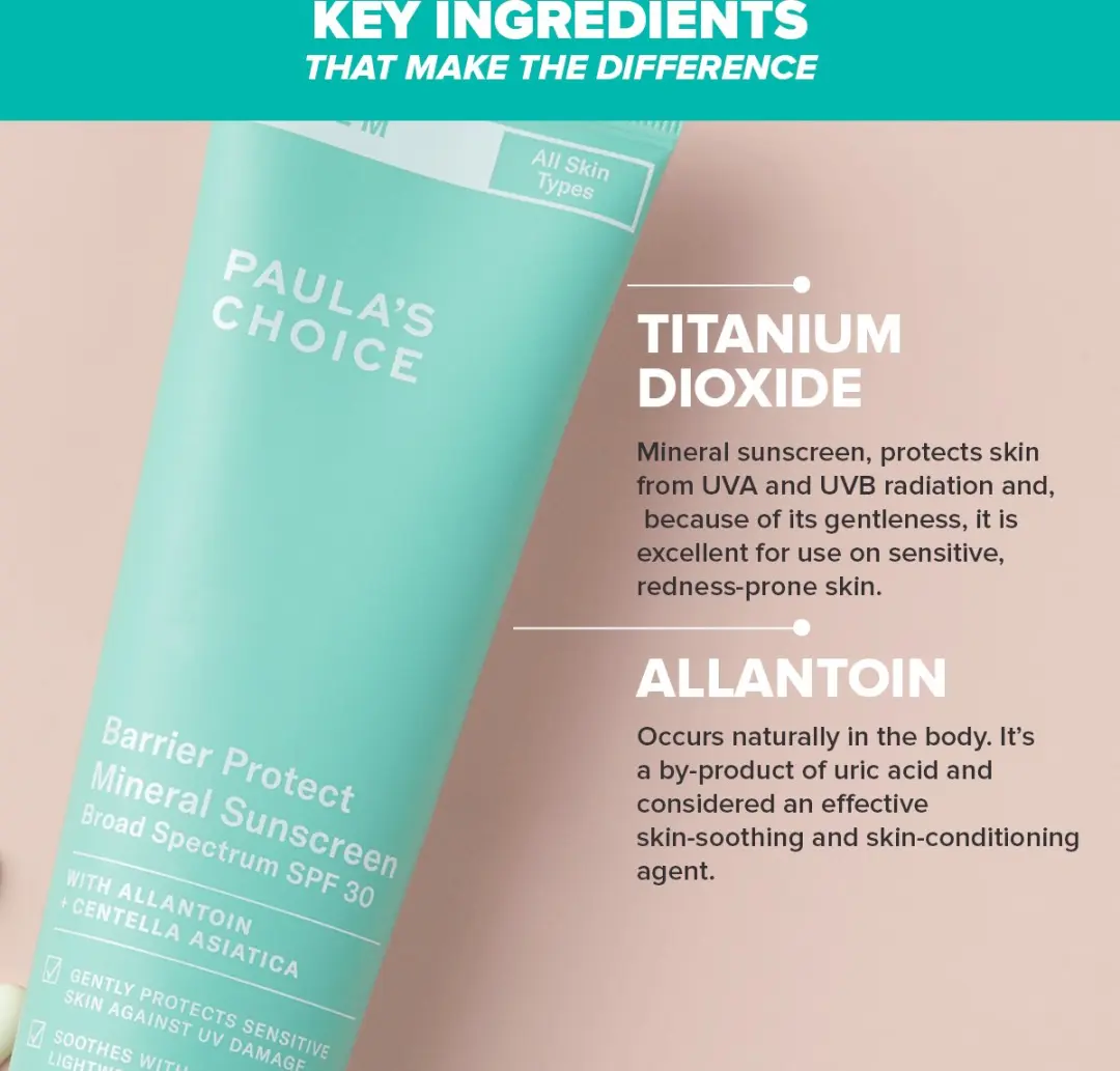 Paula's Choice CALM Barrier Protect Mineral Dagcrème SPF 30 - 60ml
