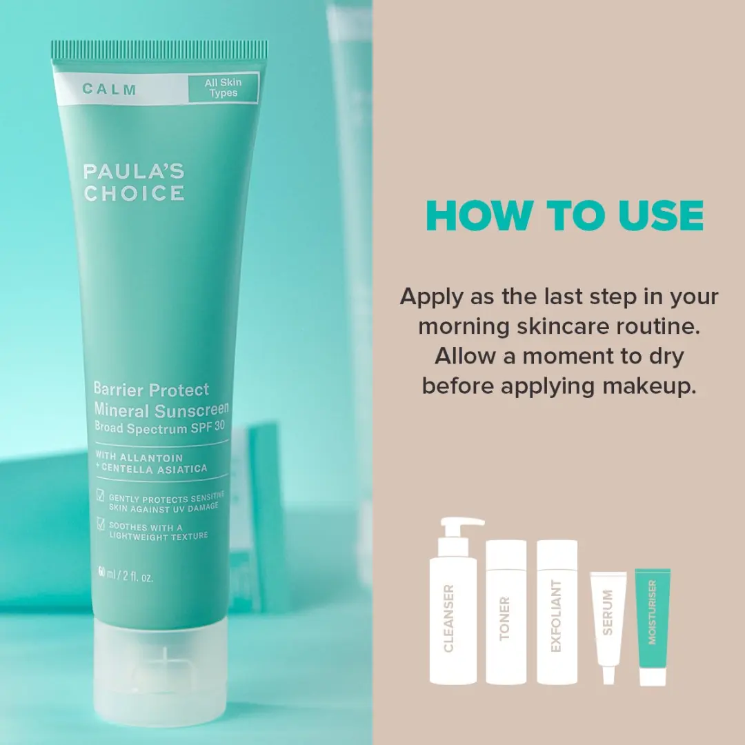 Paula's Choice CALM Barrier Protect Mineral Dagcrème SPF 30 - 60ml