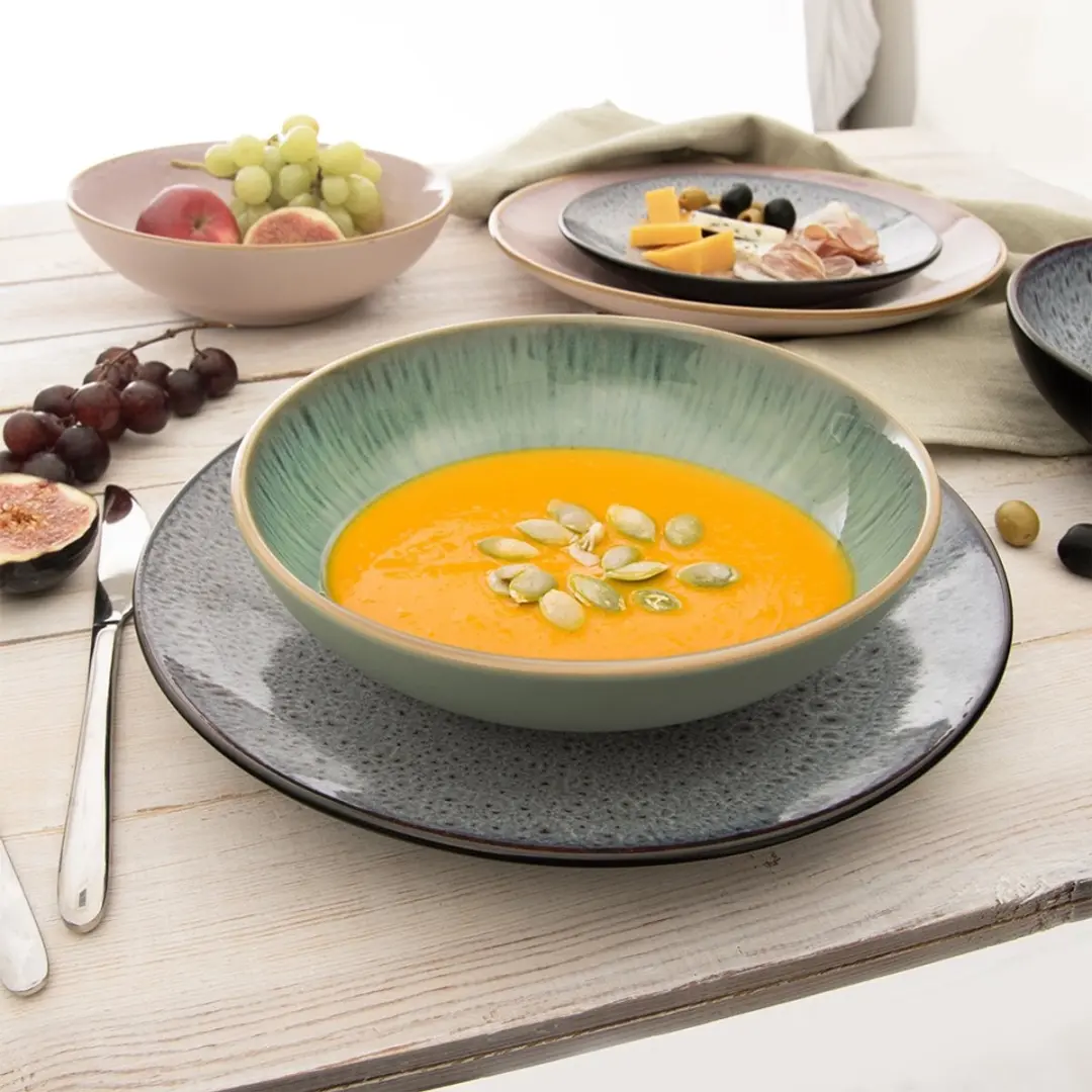 Orion Glaze Serie Diep Bord 20,5cm - 900ml - Groen