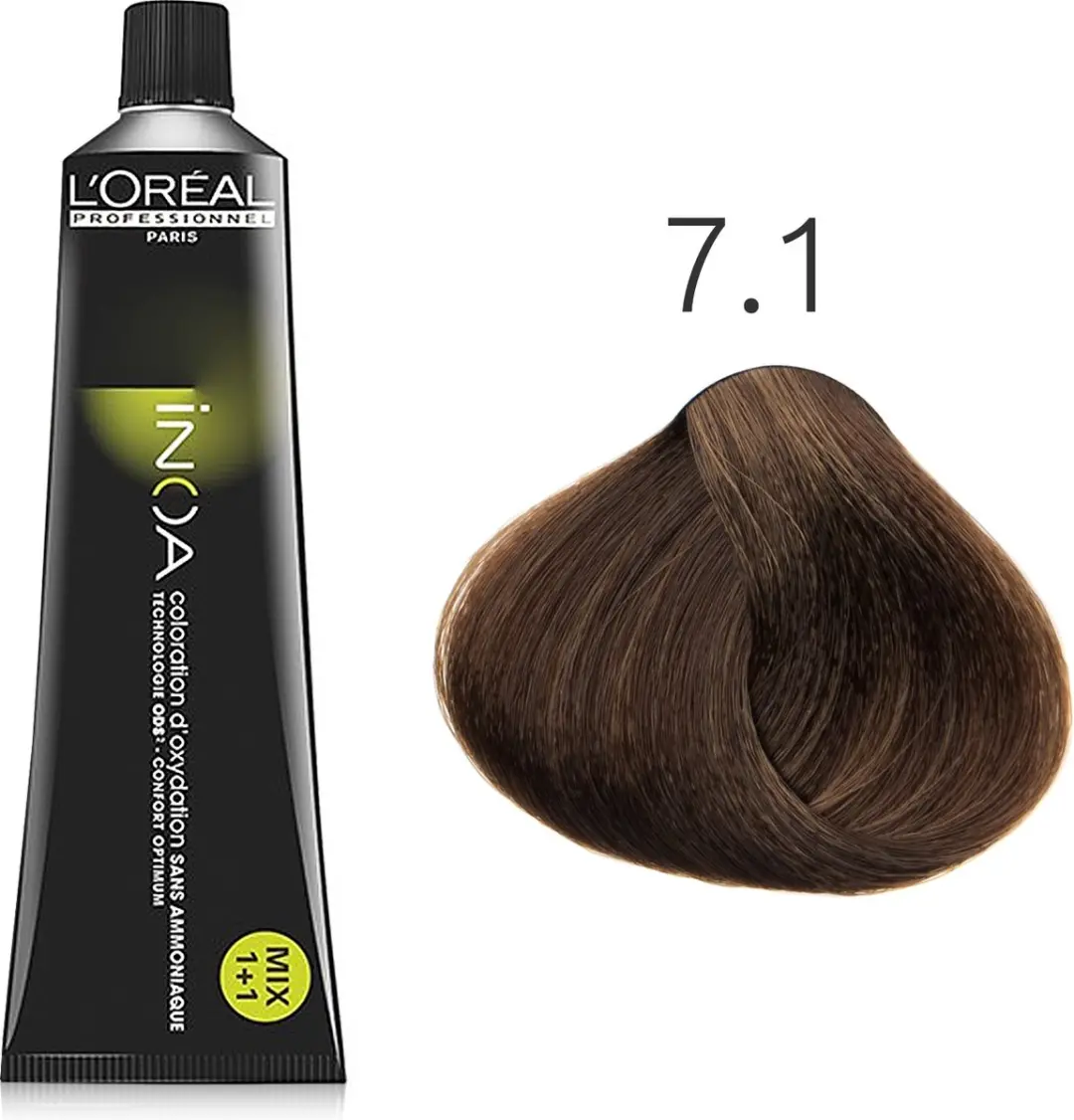 L'Oréal Professionnel Inoa 60GR7.1 Permanent Haarkleur 60ml