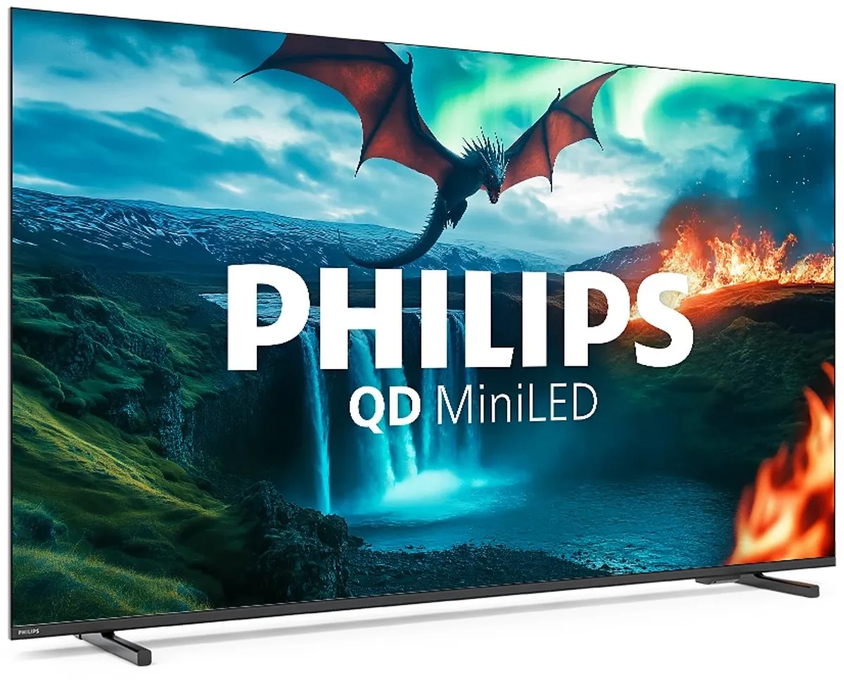 Philips 55MLED810/12 55 inch QD-MiniLED TV - Zwart