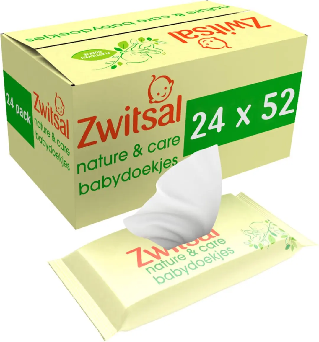 Zwitsal Nature & Care Billendoekjes