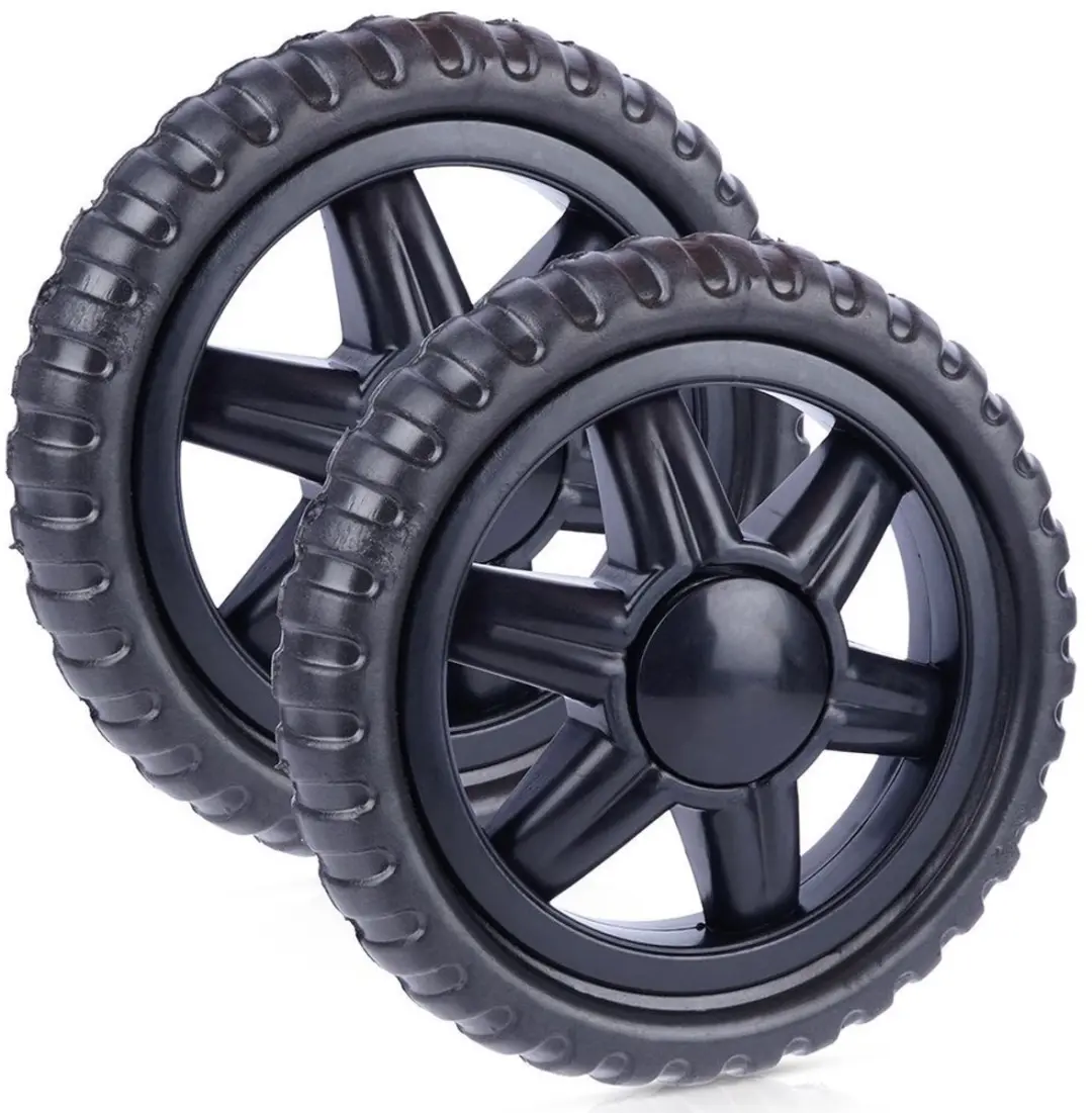 Orion Reserve Wielen Boodschappentrolley - Set van 2 - Ø13cm - Wit