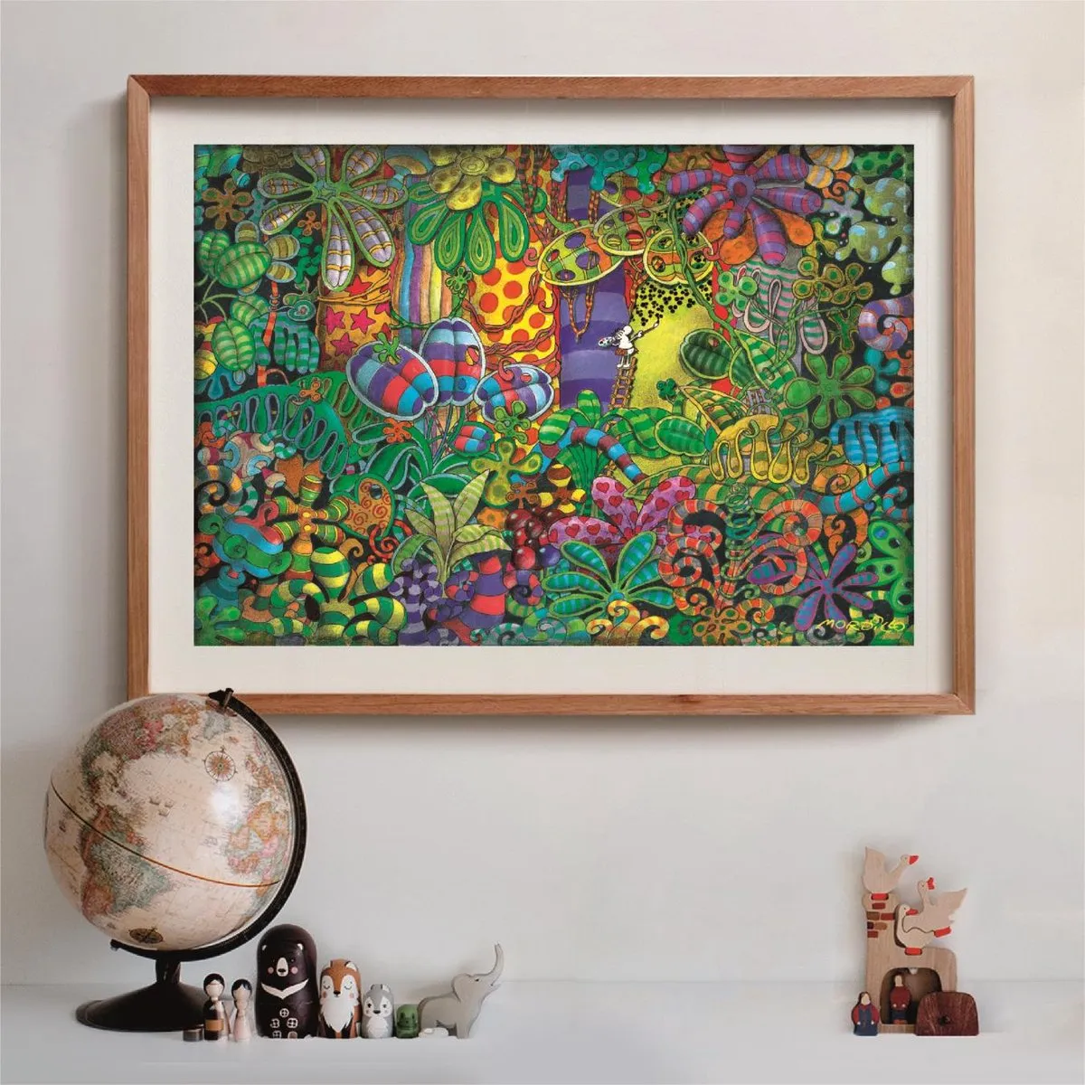 Clementoni Mordillo The Painter Puzzel 1500 Stuks - Multikleur