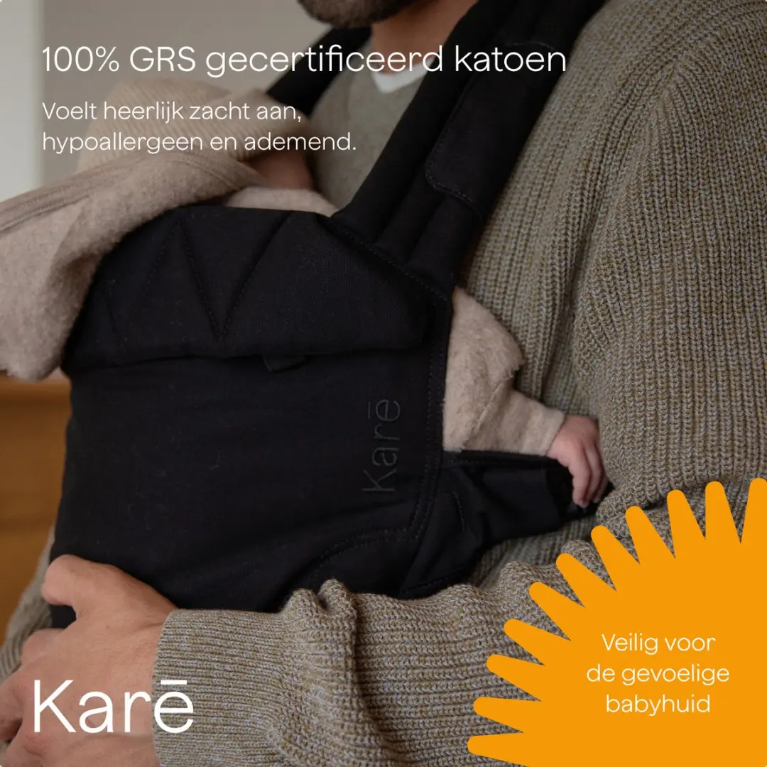 Kare Draagzak Boldly Black - tot 20 kg