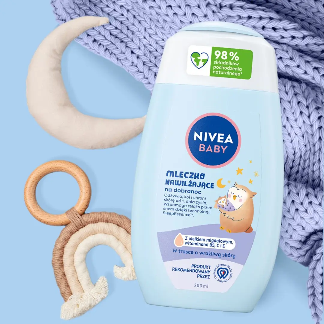 NIVEA Baby Hydraterende Melk 200ml - Amandelolie