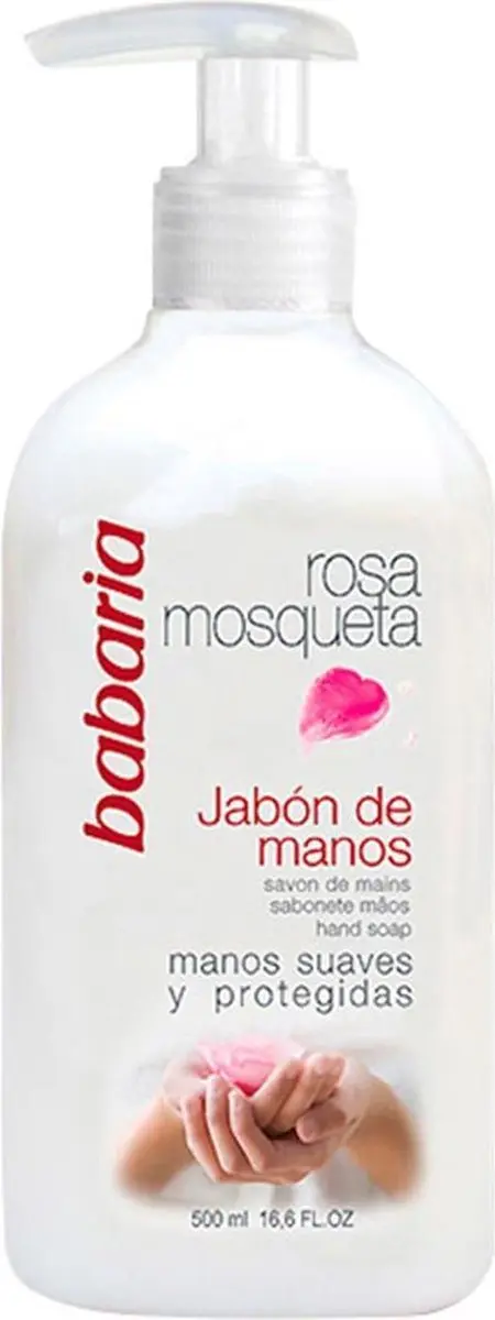 Babaria Handzeep Rozenbottel Rosa Mosqueta 500ml
