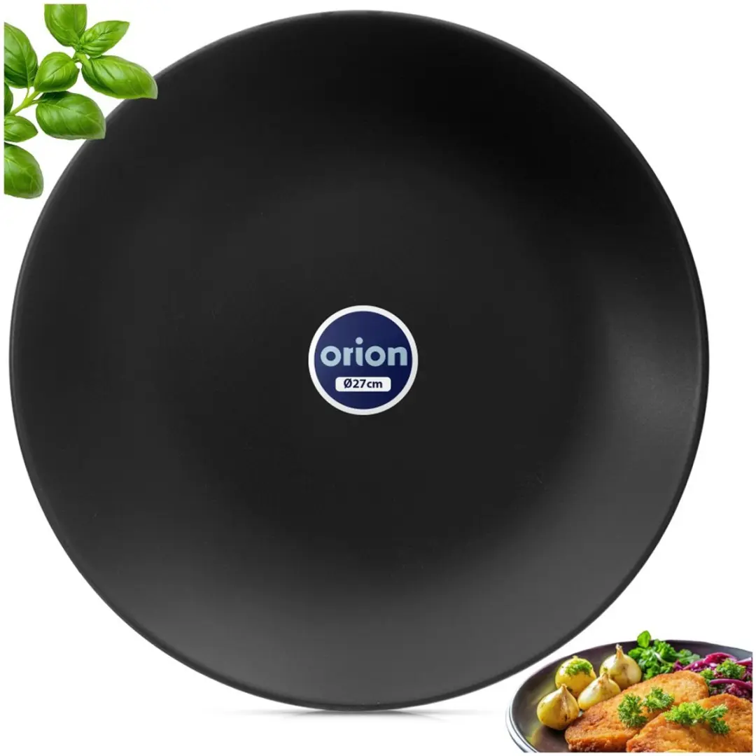 Orion Keramisch Bord 27cm - Zwart