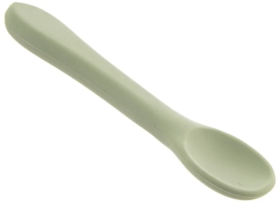 Orion Siliconen Kinderlepel - 14 cm - Groen