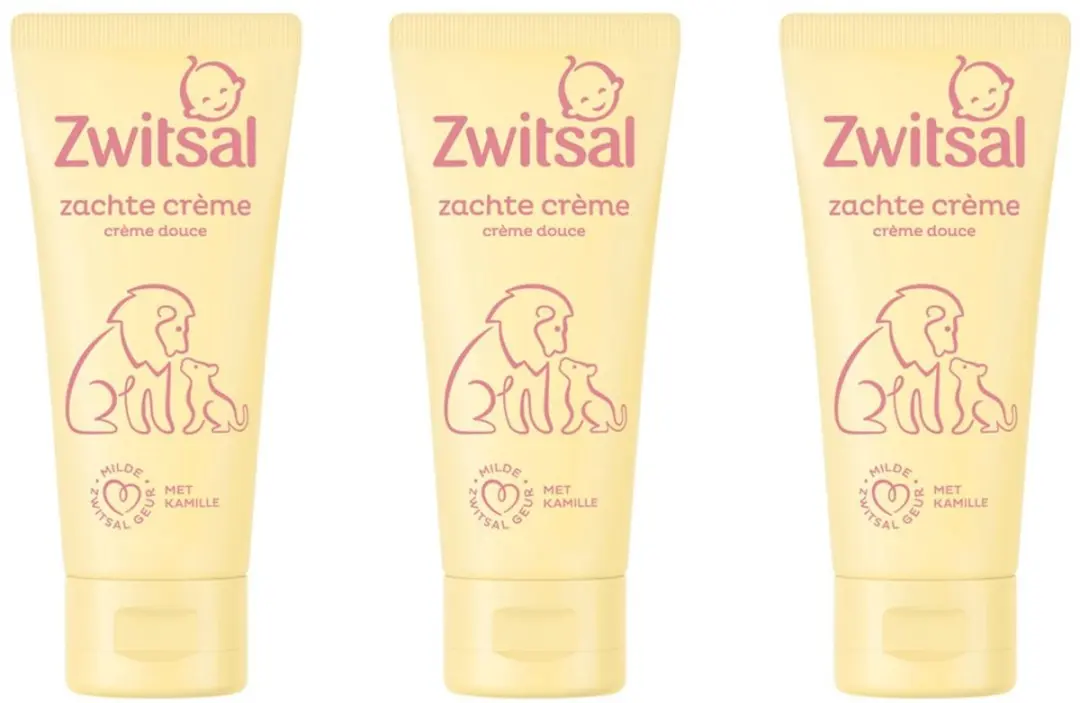 Zwitsal Zachte Crème 3x100ml
