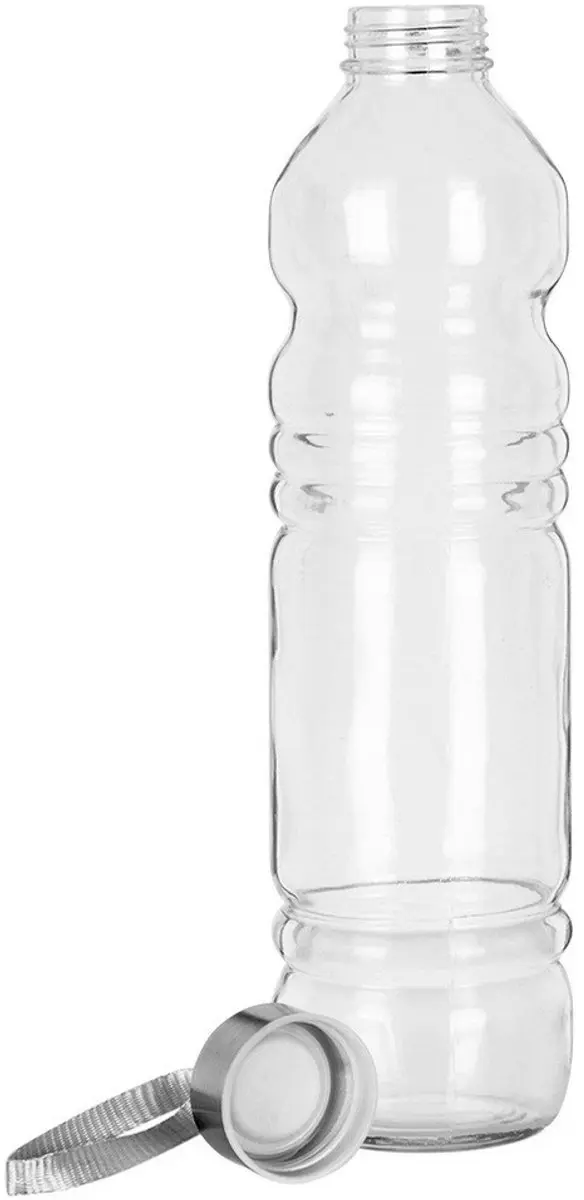 Orion Glazen Fles 1,1L - Zilver Deksel - afbeelding 6 van 6