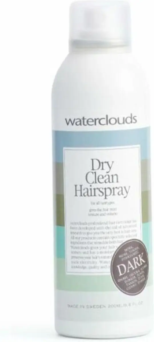 Waterclouds Dry Clean Hairspray 200ml