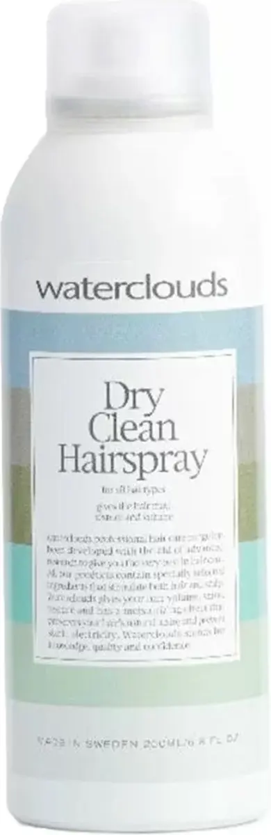 Waterclouds Dry Clean Hairspray 200ml