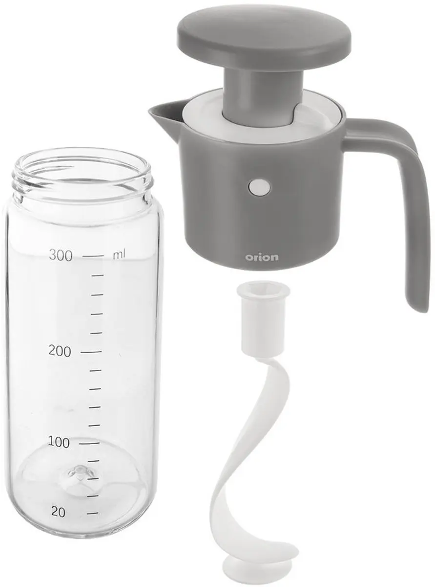 Orion Mixfles Handmatige Dressingmixer 350ml - Borosilicaatglas - afbeelding 6 van 6
