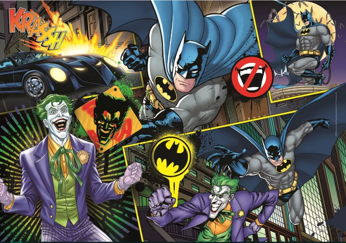 Clementoni Batman Puzzel 104 Stukjes - Multicolor