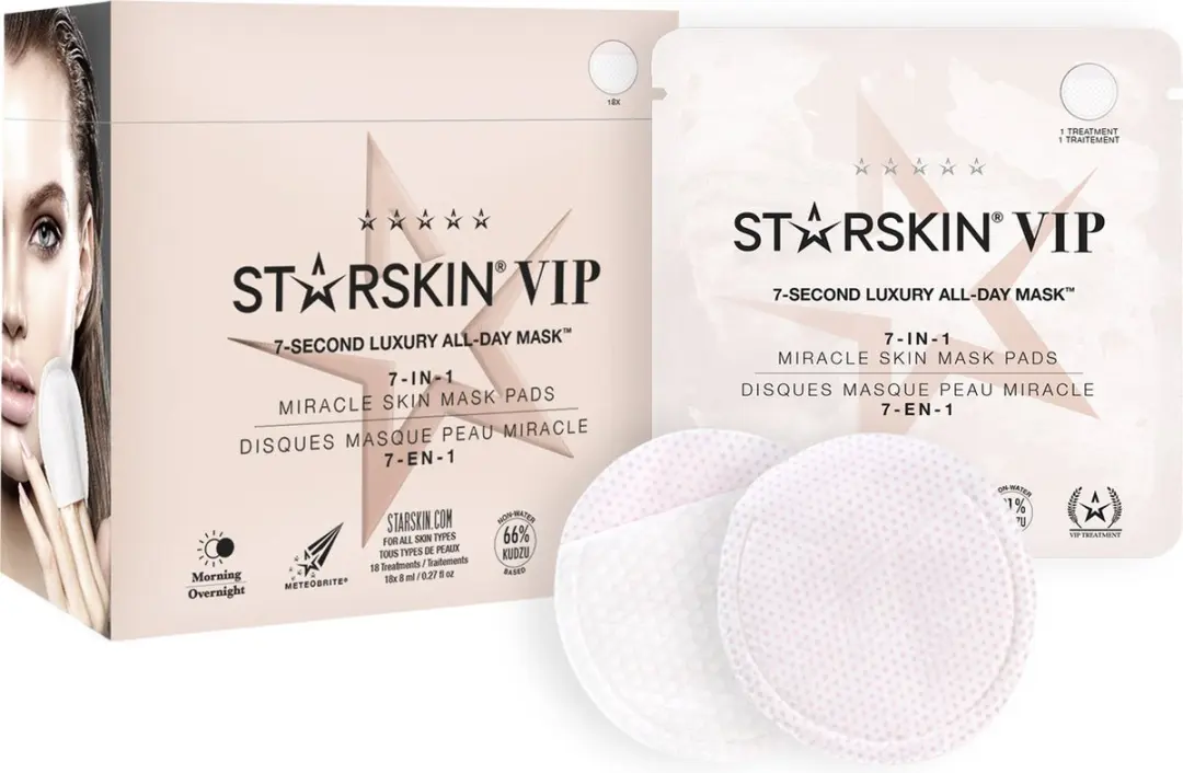 Starskin 7 Seconds All-Day Gezichtsmasker/Toner Pads