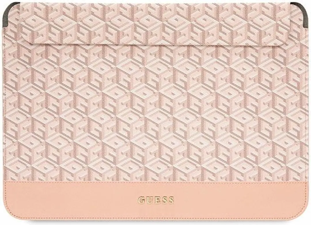 Guess G-Cube Sleeve MacBook 14" - Roze