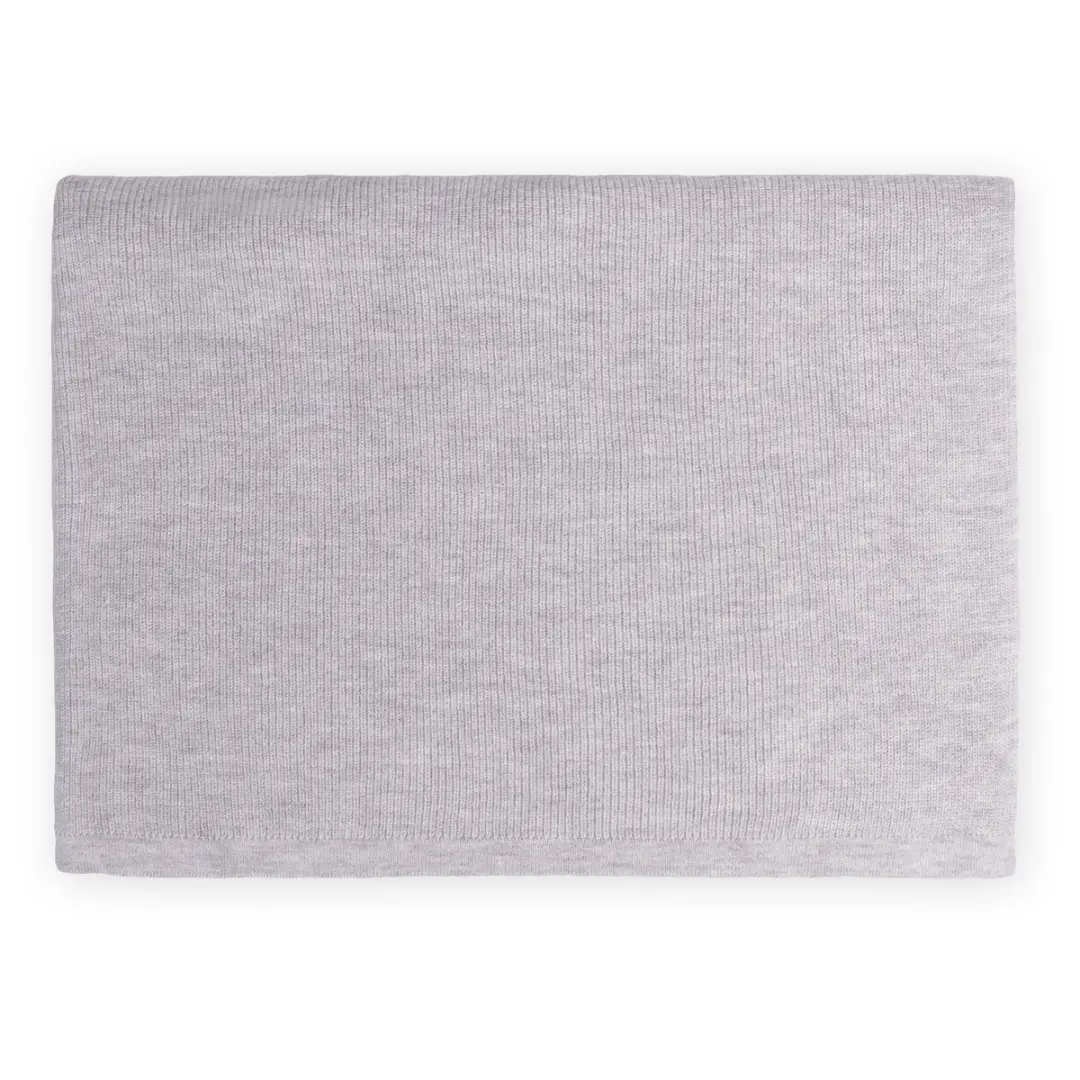 Kare Baby Deken Merino Wol Mid Grey 100x140cm