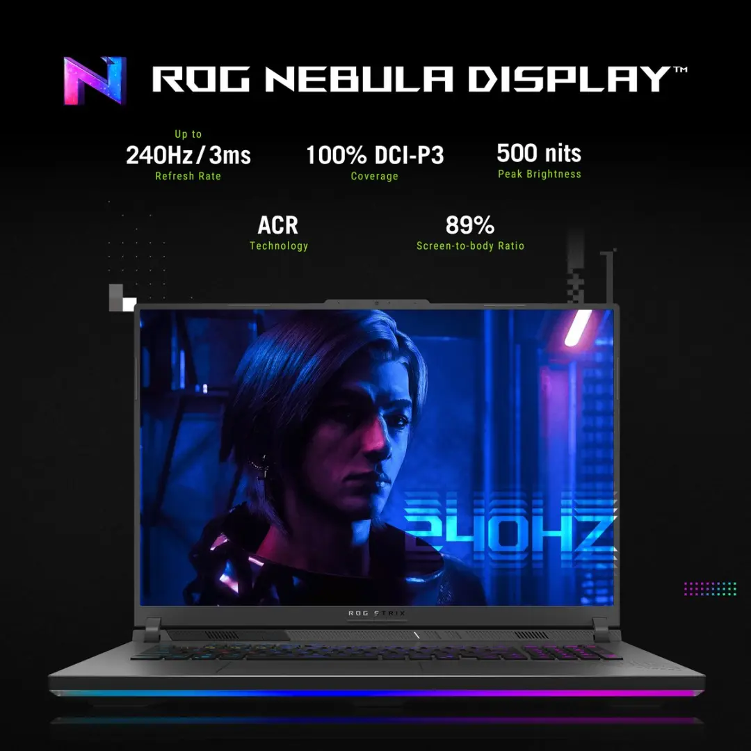 ASUS ROG Strix G18 G814PP-S9018W Gaming Laptop 18" - 240Hz
