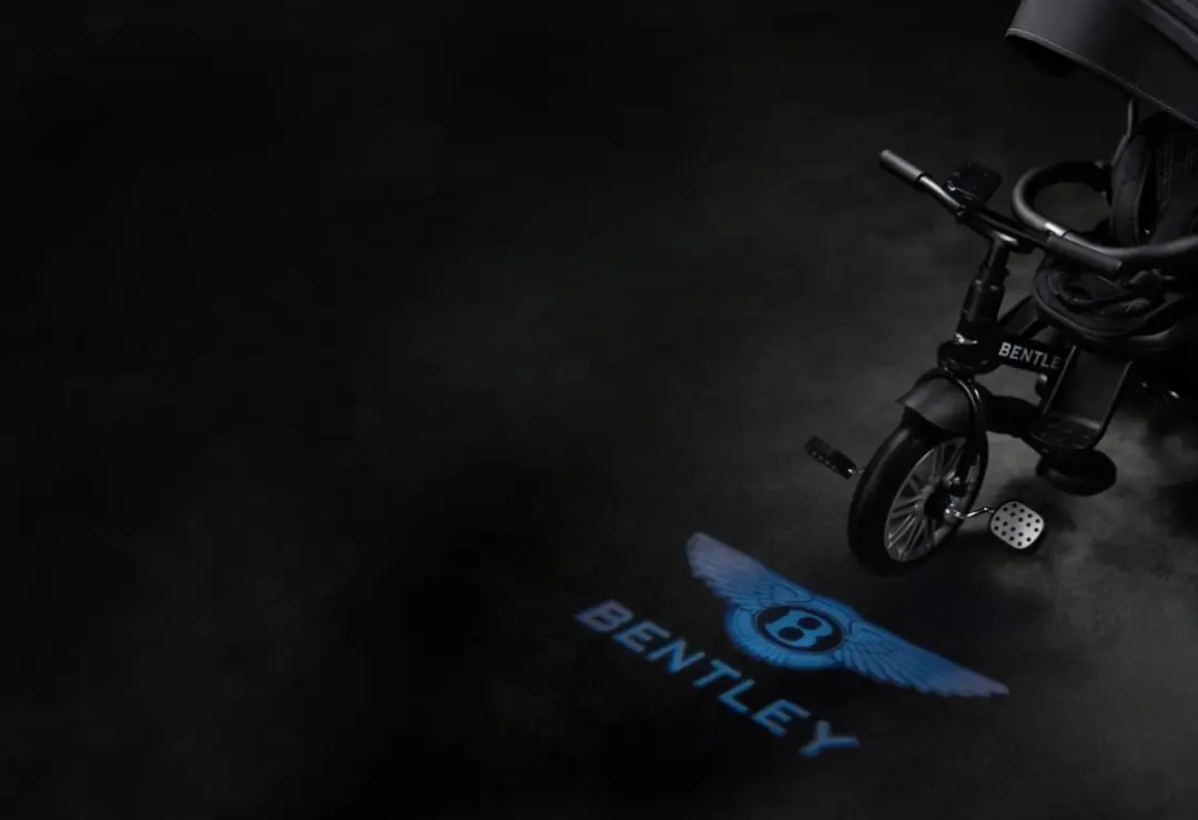 Bentley Logo Light Projector Kinderwagen