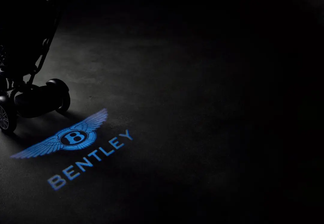Bentley Logo Light Projector Kinderwagen