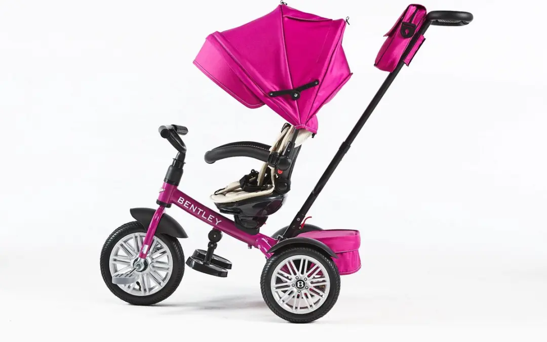 Bentley Tricycle 6-in-1 Driewieler/Pink