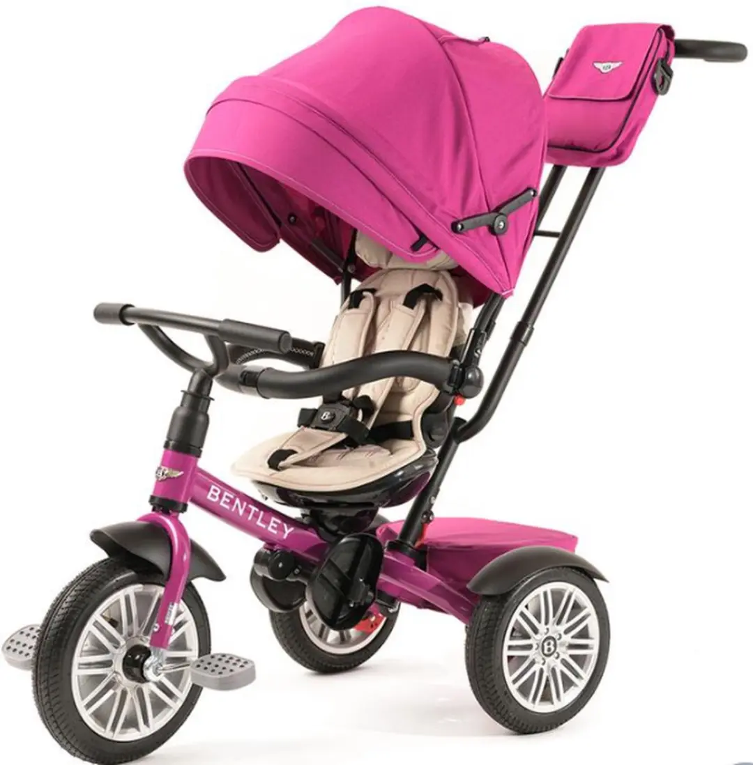 Bentley Tricycle 6-in-1 Driewieler/Pink