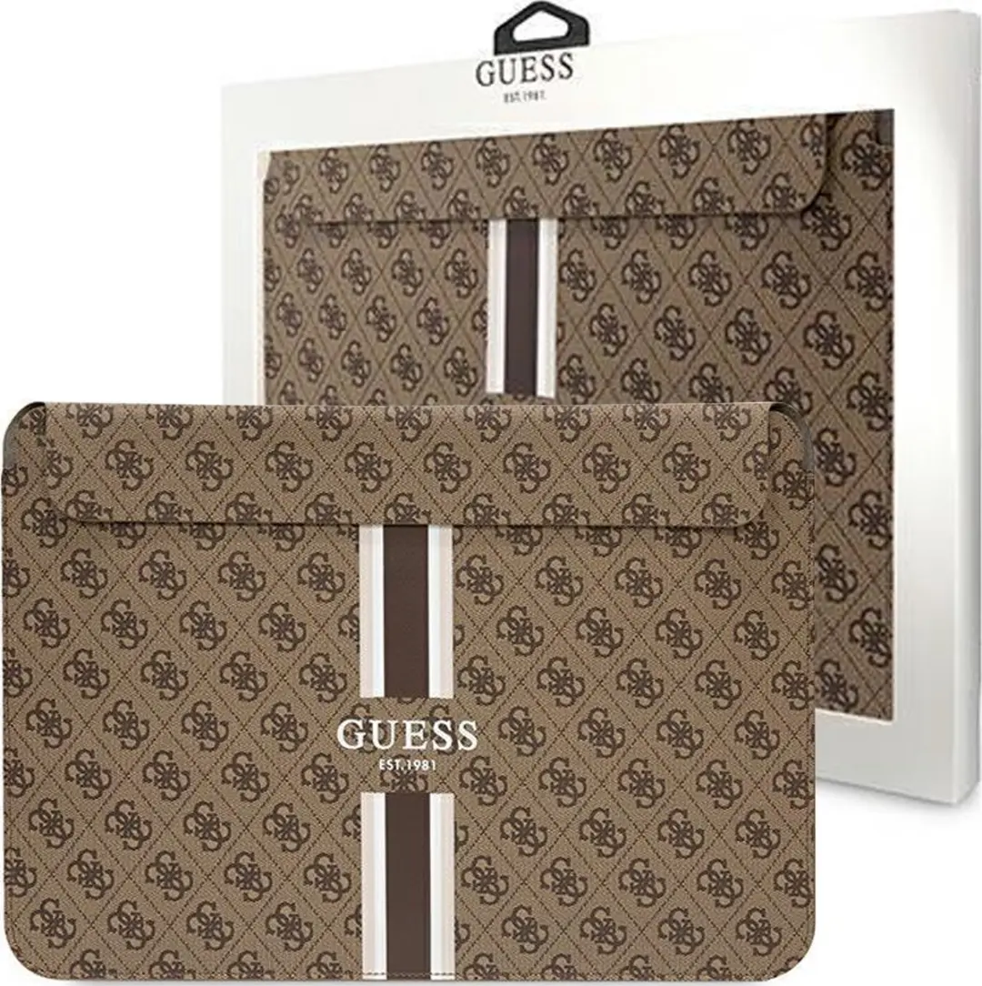 Guess GUCS16P4RPSW Hoes MacBook 16" - Bruin Printed Stripe