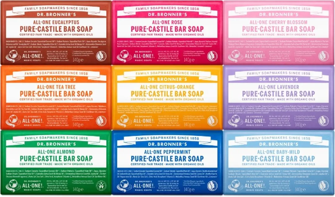 Dr. Bronner's Neutrale Zeep 140ml