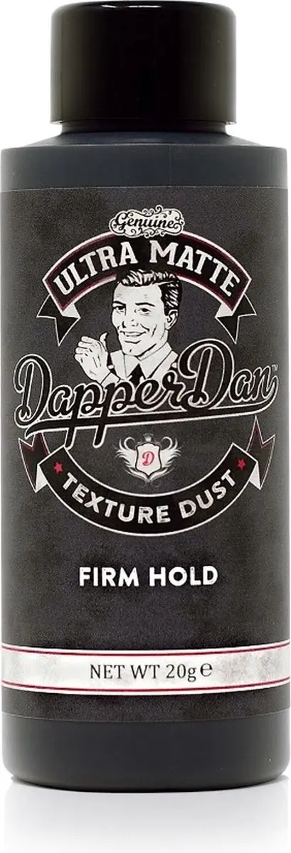 Dapper Dan Ultra Matte Texture Dust 20g - Zwart
