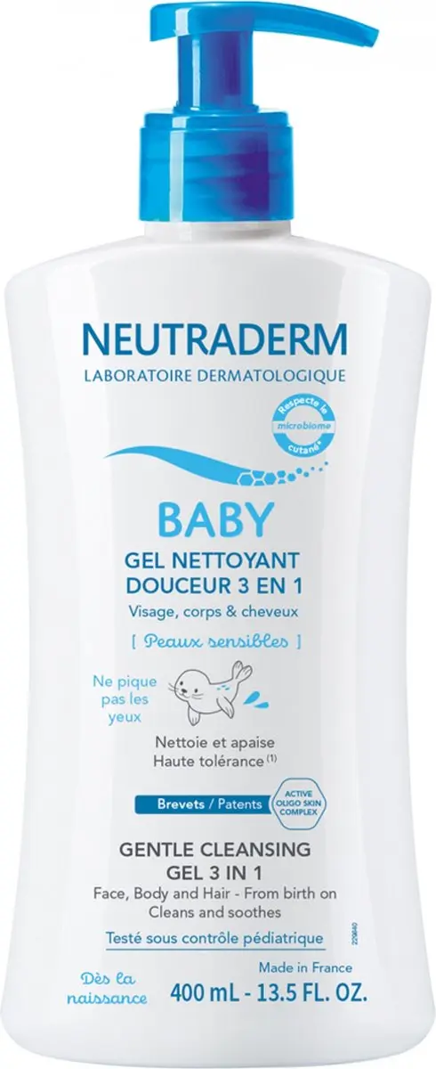 Neutraderm Baby Gentle Cleansing Gel 3in1 400ml