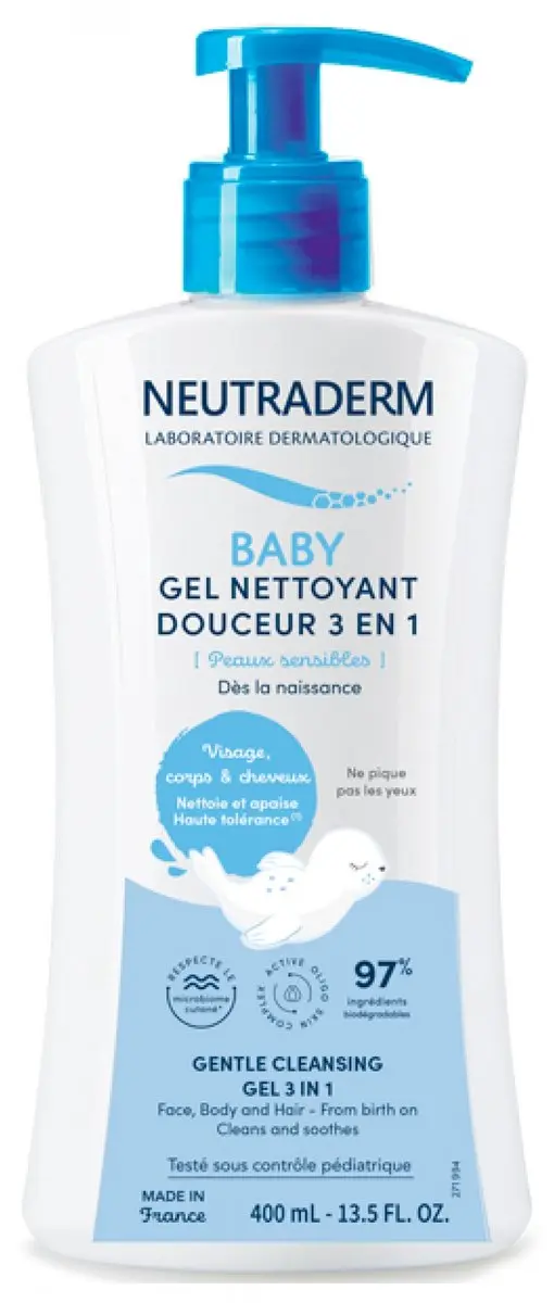 Neutraderm Baby Gentle Cleansing Gel 3in1 400ml