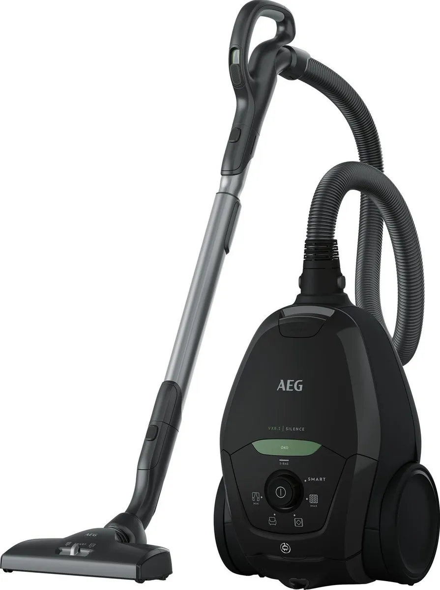 AEG VX82-1-ECO Stofzuiger met zak - 3,5L - Zwart